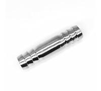 YKMYXZ, 1 pz 6 mm 8 mm 10 mm 12 mm 13 mm 14 mm 15 mm 16 mm 19 mm 20 mm Raccordo for tubo flessibile dritto a 2 vie in acciaio inossidabile 304(28mm Length 65mm)