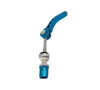 YKMYXZ, 1 pz. Attrezzo for mountain bike, morsetto for tubo sella, leva a sgancio rapido for bicicletta, tubo sella, bici da strada(Blue)