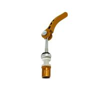 YKMYXZ, 1 pz. Attrezzo for mountain bike, morsetto for tubo sella, leva a sgancio rapido for bicicletta, tubo sella, bici da strada(Gold)