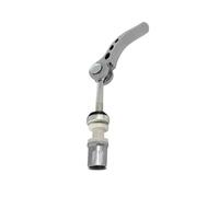 YKMYXZ, 1 pz. Attrezzo for mountain bike, morsetto for tubo sella, leva a sgancio rapido for bicicletta, tubo sella, bici da strada(Silver)