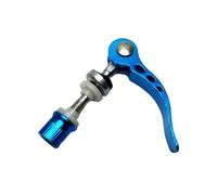 YKMYXZ, 1 pz Morsetto for tubo sella bicicletta Strumento di riparazione bici Viti di bloccaggio Morsetto reggisella bici a sgancio rapido for bici(Blue)