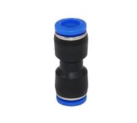 YKMYXZ， 1 pz Raccordi pneumatici Connettore for tubi Raccordo a sgancio rapido aria 4 mm 6 mm 8 mm 10 mm 12 mm Connettori PU PE PV PY HVFF BUC(Pu,6MM)