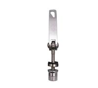 YKMYXZ, 1 pz Vite a sgancio rapido for bicicletta Morsetto reggisella for bici Bullone spiedino M6 M8 40/50/55/60/65 mm Attrezzo for parti di ciclismo(M8x75mm Silver color)
