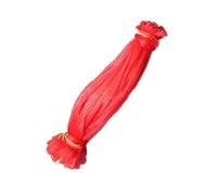 YKMYXZ, 10 reti for imballaggio di Frutta e Verdura, for Giardinaggio, Sacchetti in Rete di Nylon Intrecciato, Organizer for imballaggio Ecologico(Red,50cm)