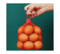 YKMYXZ, 10 Sacchetti in Rete for riporre Frutta, Verdura, Verdura, Verdura, Verdura, Verdura, Frutta ...(Red,40cm)