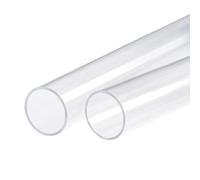 YKMYXZ, 2 pezzi Tubo acrilico trasparente PMMA 36 mm * 40 mm for illuminazione Decorazione Accessori for acquari Raccordi for tubi Tubo acrilico