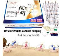 YKMYXZ， 26 coppette for terapia tradizionale cinese biomagnetica, set for coppettazione a vuoto estraibile for uso domestico