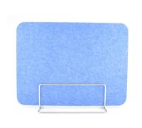 YKMYXZ, 4 pannelli acustici autoportanti for la privacy, divisorio in feltro for scrivania, divisori insonorizzati e antirumore for aule scolastiche(Sky Blue,30 * 100cm with bracket)