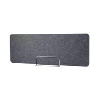 YKMYXZ, 4 pannelli in feltro for schermature acustiche, pannelli antirumore, divisori for test for studenti, schermi protettivi anti-starnuto for uffici domestici(Dark Grey,(30*40) with mobile base)