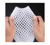 YKMYXZ, 50 Pezzi di Tasca in Rete di Schiuma, for Protezione Antiurto, Trasporto, imballaggio, Verdura, Frutta, Borsa a Rete Spessa(7x5CM)