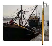 YKMYXZ, Asta di Spinta for Barca e Bastone di attracco con Ganci in Acciaio Inossidabile, Apertura 4 cm for Salvataggio, Spinta, tiro e Navigazione(L 8m (26' 2inch))