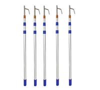 YKMYXZ, Aste di prolunga Versatili, compatte e Resistenti for Camion, Camper, Garage, Attrezzature nautiche (400 cm)(5 Pack,(6.6ft) 200cm)