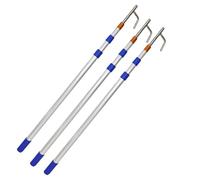 YKMYXZ, Aste di prolunga Versatili, compatte e Resistenti for Camion, Camper, Garage, Attrezzature nautiche (400 cm)(3 Pack,(19.7ft) 600cm)