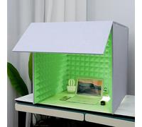 YKMYXZ， Attrezzatura di registrazione portatile for cabina vocale, for audio di qualità da studio di registrazione(Green)