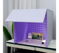 YKMYXZ， Attrezzatura di registrazione portatile for cabina vocale, for audio di qualità da studio di registrazione(Purple)
