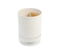 YKMYXZ, Bacchette multifunzionali, stoviglie, coltello, cucchiaio, forchetta, contenitore for bacchette(White)