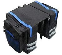 YKMYXZ Borsa da Bicicletta con Portapacchi Posteriore for Mountain Bike, Borsa da Sella Posteriore for Mountain Bike, Borsa da Ciclismo Sportiva(Blue)