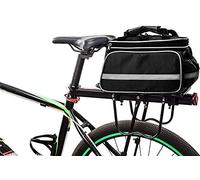 YKMYXZ Borsa da Bicicletta con Portapacchi Posteriore for Mountain Bike, Borsa da Sella Posteriore for Mountain Bike, Borsa da Ciclismo Sportiva