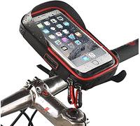 YKMYXZ Borsa da Manubrio for Bicicletta, Borsa da Bicicletta for Tubo Superiore, Borsa Impermeabile for Supporto Cellulare con Touch Screen