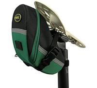 YKMYXZ Borsa da Sella for Bicicletta, Borsa da Sella for Bicicletta Pieghevole, Resistente all'Acqua(Green)