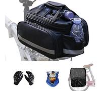 YKMYXZ Borsa da Sella Posteriore for Bicicletta da Montagna, Borsa Multifunzionale for Attrezzatura da Equitazione, 27 l, Grande capacità