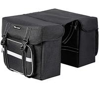 YKMYXZ Borsa Posteriore for Bicicletta, Borsa da Telaio, Borsa da Viaggio a Lunga Distanza, Borsa Posteriore for Sedile, Borsa Sportiva for Ciclismo(Black 25l)