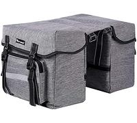 YKMYXZ Borsa Posteriore for Bicicletta, Borsa da Telaio, Borsa da Viaggio a Lunga Distanza, Borsa Posteriore for Sedile, Borsa Sportiva for Ciclismo(Grey 25l)