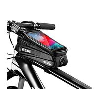 YKMYXZ Borsa Rigida for Bicicletta, Borsa Anteriore for Mountain Bike, Borsa for Cellulare con Touch Screen, Borsa for Tubo Superiore, Attrezzatura da Ciclismo