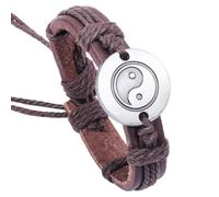 YKMYXZ, Bracciale in pelle di mucca Tai Chi