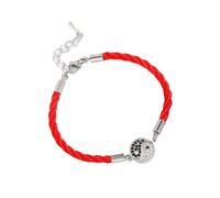 YKMYXZ, Bracciale Taiji Bagua placcato oro con microzirconi