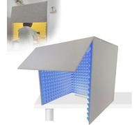 YKMYXZ， Cabina di isolamento acustico 31"x31", riduzione del rumore, for ufficio domestico e studio(Blue-80 * 80 * 80cm)