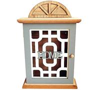 YKMYXZ， Cassetta portachiavi da parete decorativa for la casa, stile classico e minimalista, armadietto portachiavi, decorazione da parete con ritaglio, gestione delle chiavi