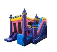 YKMYXZ， Castello gonfiabile gonfiabile con aeratore, picchetti e kit di riparazione, facile da montare for la festa