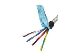 YKMYXZ， Cavo schermato a doppino intrecciato, 1 metro 20AWG 22AWG 18AWG 2 conduttori 4 conduttori 6 conduttori 8 conduttori, filo di segnale di comunicazione in rame puro da 485 metri(8 Core 18awg 0.7