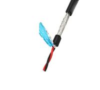 YKMYXZ， Cavo schermato a doppino intrecciato, 1 metro 20AWG 22AWG 18AWG 2 conduttori 4 conduttori 6 conduttori 8 conduttori, filo di segnale di comunicazione in rame puro da 485 metri(2 Core 18awg 0.7