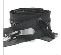 YKMYXZ Cerniere per Il Cucito， for Cerniere for Tende da Tenda for Abbigliamento da Cucito Fai-da-Te(Black,90 cm)