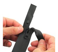 YKMYXZ Cerniere per Il Cucito, Lalian 2 Pezzi 5# Cerniera Impermeabile in Nylon con estremità Chiusa, Cerniere for Cucire Aperte da 15 cm 18 cm 20 cm for Giacche da Abbigliamento
