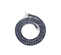 YKMYXZ, Collana tennis blu 0,157 in per donna, placcato oro 18 carati, collana di diamanti da laboratorio taglio rotondo, catena con zirconi cubici per donna, collane con pietre preci, 20 Inch
