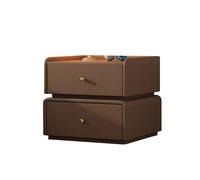 YKMYXZ Comodino， Comodino accanto ai tavolini for la camera da letto, tavolino portaoggetti, comodino, comodino, organizer for l'home office(Coffee,45x40x45cm)