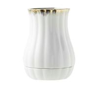 YKMYXZ, Contenitore for posate e utensili con scolo, for bacchette, coltelli, forchette, cucchiai e ceppo for coltelli(White)