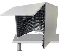 YKMYXZ， Copertura insonorizzante da scrivania, cabina di isolamento for microfono a cubo, cabina vocale portatile, cabina di isolamento for studio musicale, camera da letto, casa, riduzione del rumore