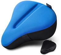 YKMYXZ, Coprisella for bicicletta, coprisella for uomo e donna, con coprisella impermeabile, 11 x 9,5 pollici(Blue)