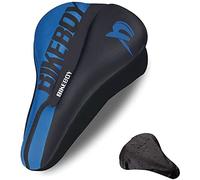 YKMYXZ, Coprisella for bicicletta in gel di alta qualità, super spesso ed extra morbido, cavo e traspirante, con rivestimento resistente all'acqua e alla polvere.