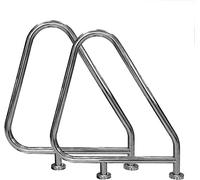 YKMYXZ, Corrimano for piscina, corrimano for piscina, corrimano triangolare antiruggine for scivoli da piscina in acciaio inossidabile 304