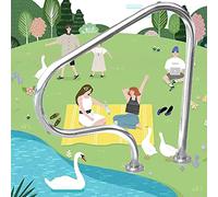 YKMYXZ, Corrimano for piscina, corrimano for piscina, resistente, for piscina, spa club o parco acquatico, 1 pezzo, 1,5 mm(1.2Mm)