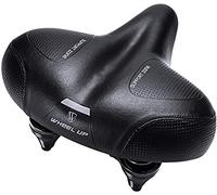 YKMYXZ, Cuscino for sella da bici imbottito in schiuma morbida e confortevole, extra large, universale for cruiser e bici da corsa.
