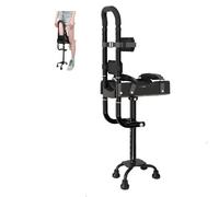 YKMYXZ, Deambulatore telescopico monogamba, supporto for la mobilità del ginocchio con stampelle for anziani, lesioni e fratture alla caviglia(Right)