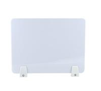 YKMYXZ, Divisorio in acrilico for scrivania da ufficio, schermi protettivi anti-starnuto, divisori for test degli studenti, pratico pannello divisorio for uso scolastico e in ufficio.(White,30*90cm wi
