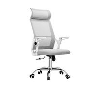 YKMYXZ, Gamichair, sedia reclinabile per casa e ufficio, facile da installare, sedia da ufficio, studio, camera da letto, scrivania, sedie girevoli/grigio (grigio)