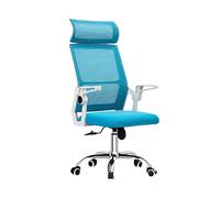 YKMYXZ, Gamichair, sedia reclinabile per casa e ufficio, facile da installare, sedia da ufficio, studio, camera da letto, scrivania, sedie girevoli/grigio (blu)